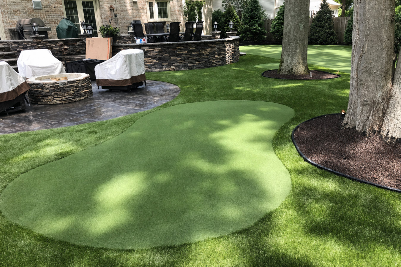Putting green turf in San Dimas, CA