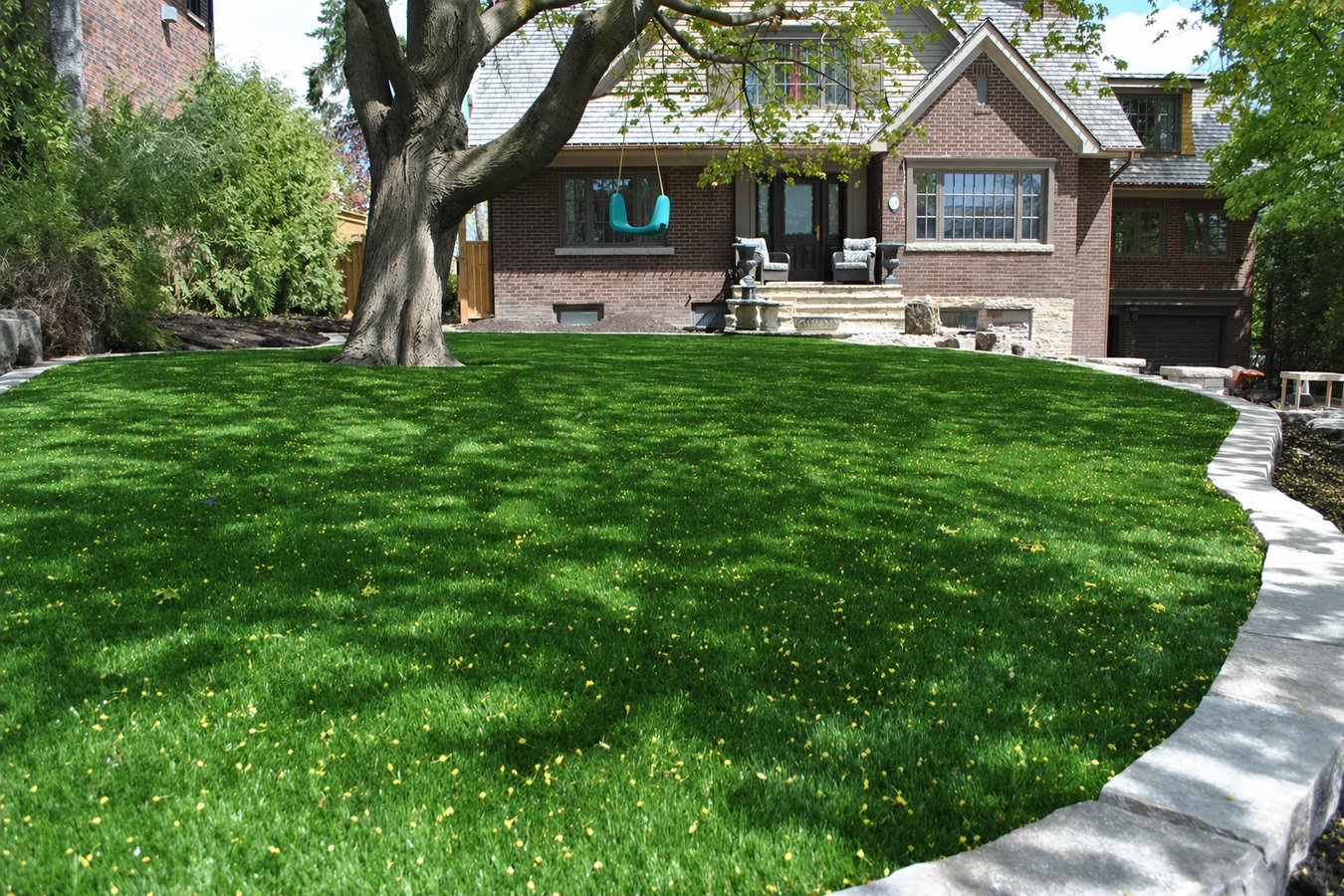 Residential turf installation in San Dimas, CA
